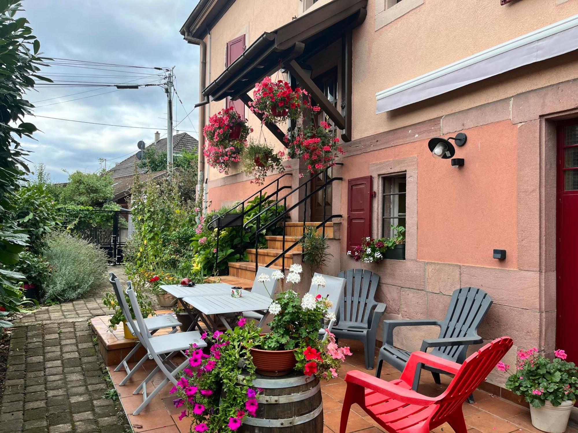 Gite L'Hortensia Soultz-Haut-Rhin Buitenkant foto